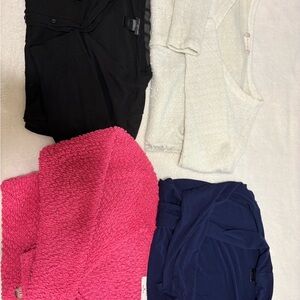 Mixed Women's Cardigan Bundle - Black, Ivory, Pink, Navy